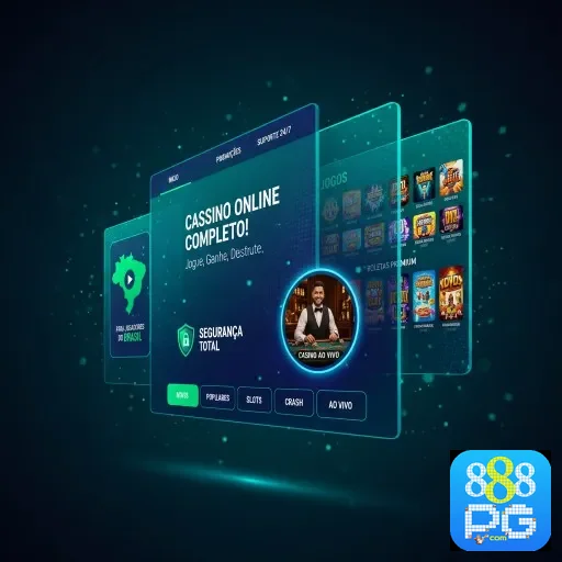 Ilustração de Explore o mundo dos jogos de slots no 888pg