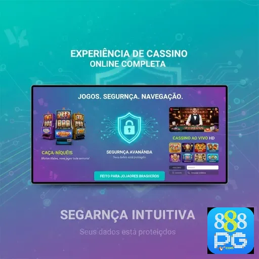 Ilustração de Explore os Slots e Serviços VIP na 888pg